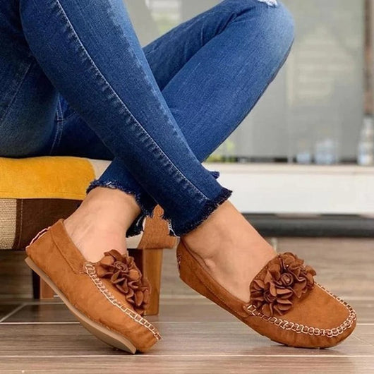 Zapatos Casuales Cómodos para Mujer con Diseño de Flores Veraniegas - Image 8