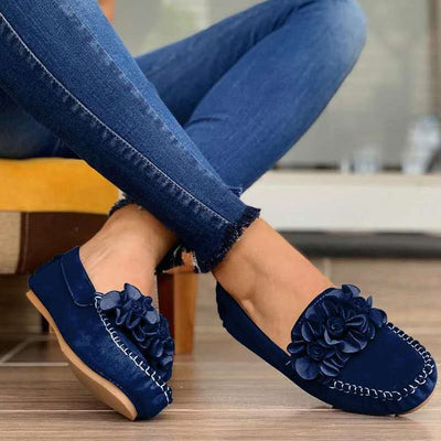 Zapatos Casuales Cómodos para Mujer con Diseño de Flores Veraniegas - Image 6