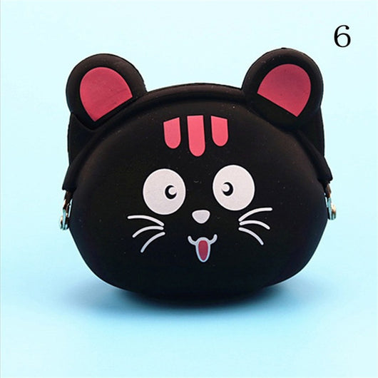 Monedero Infantil de Silicona con Diseño de Animales - Image 25