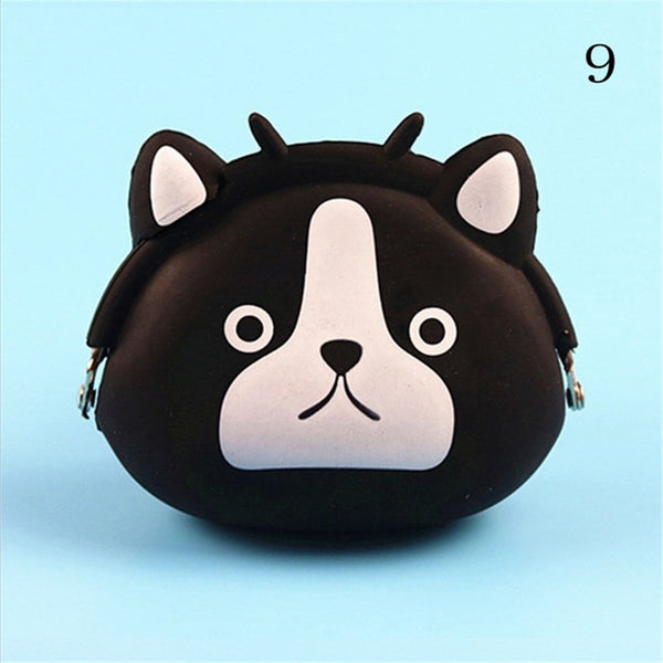 Monedero Infantil de Silicona con Diseño de Animales