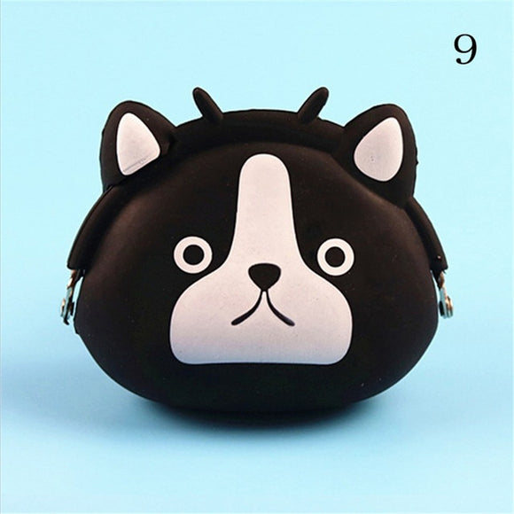 Monedero Infantil de Silicona con Diseño de Animales