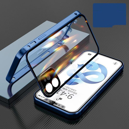 Funda para Celular Apple con Marco Metálico y Cristal Templado Doble - Image 14