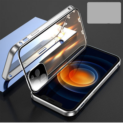 Funda para Celular Apple con Marco Metálico y Cristal Templado Doble - Image 13