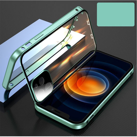 Funda para Celular Apple con Marco Metálico y Cristal Templado Doble - Image 12