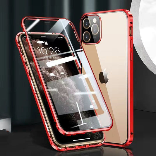 Funda para Celular Apple con Marco Metálico y Cristal Templado Doble - Image 2