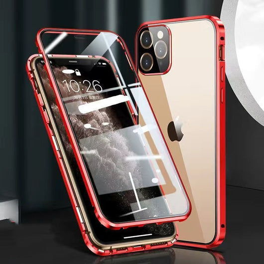 Funda para Celular Apple con Marco Metálico y Cristal Templado Doble - Image 2