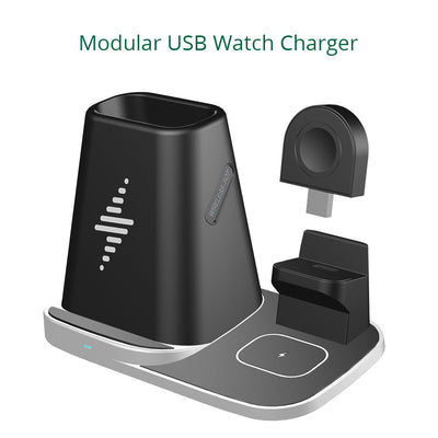 Cargador Inalámbrico 4 en 1 para Reloj, Auriculares y Dispositivos - Image 4