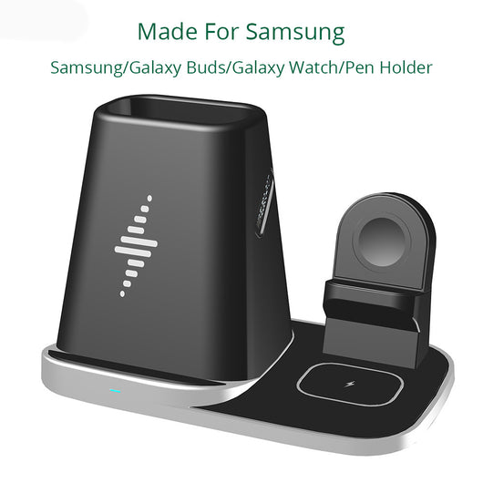Cargador Inalámbrico 4 en 1 para Reloj, Auriculares y Dispositivos - Image 3