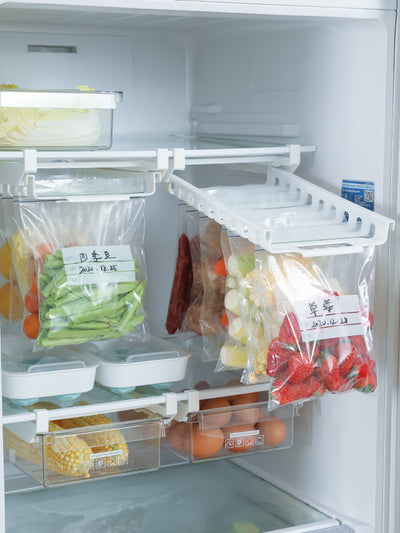 Organizador de Bolsas de Almacenamiento con Carril para Refrigerador - Image 9