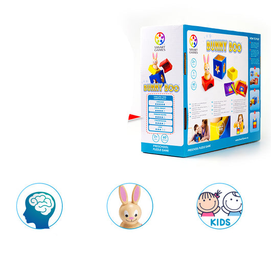 Tablero de Puzzle Mágico Conejo - Juego Educativo de Madera Interactivo Familiar - Image 10