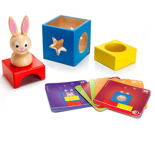 Tablero de Puzzle Mágico Conejo - Juego Educativo de Madera Interactivo Familiar - Image 7