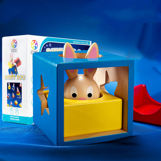 Tablero de Puzzle Mágico Conejo - Juego Educativo de Madera Interactivo Familiar - Image 3