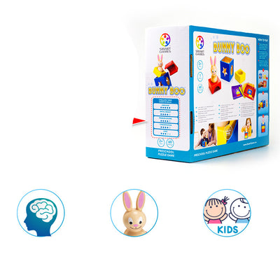 Tablero de Puzzle Mágico Conejo - Juego Educativo de Madera Interactivo Familiar - Image 4