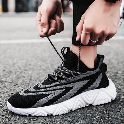 Zapatos Deportivos Tejidos Transpirables para Hombre - Estilo Juvenil - Image 9