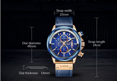 Reloj Deportivo Cronógrafo Multifunción Resistente al Agua - Image 6