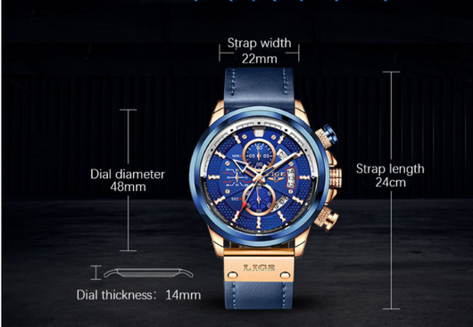 Reloj Deportivo Cronógrafo Multifunción Resistente al Agua - Image 6