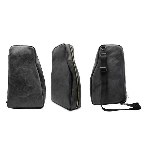 Mochila Sling de Cuero para Barbero - Resistente al Agua