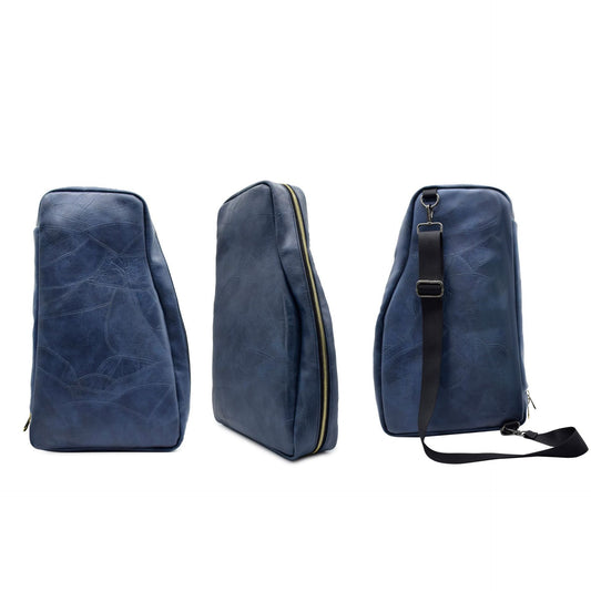 Mochila Sling de Cuero para Barbero - Resistente al Agua