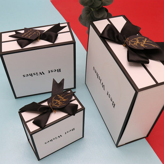 Caja de Regalo Tipo Concha para Lápiz Labial - Empaque Blanco Cuadrado Premium - Image 13