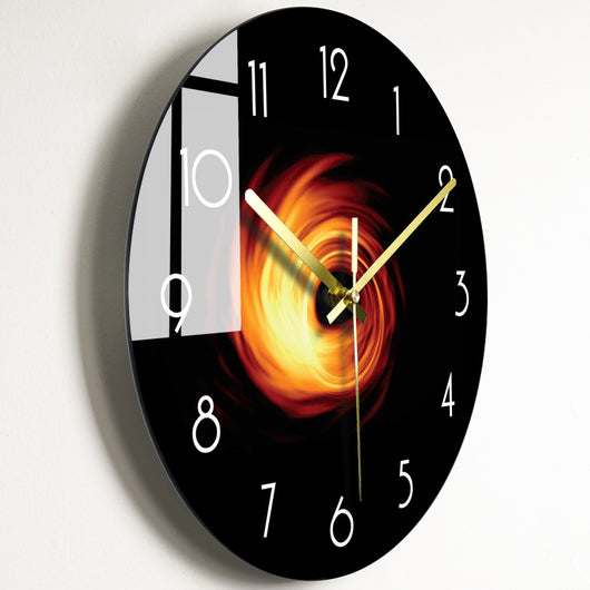 Reloj de Pared Silencioso de Cristal Lujo para Sala de Estar - Image 25
