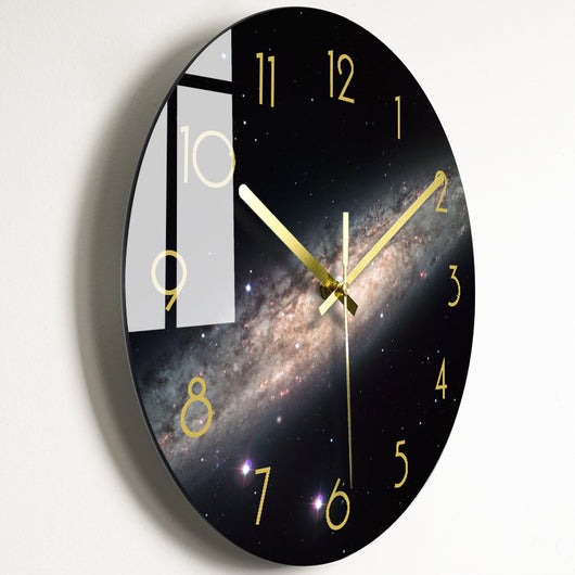 Reloj de Pared Silencioso de Cristal Lujo para Sala de Estar - Image 28