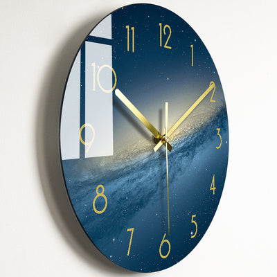 Reloj de Pared Silencioso de Cristal Lujo para Sala de Estar - Image 36