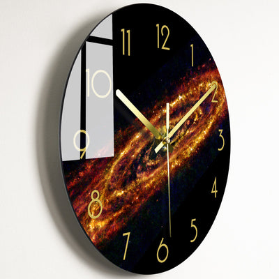 Reloj de Pared Silencioso de Cristal Lujo para Sala de Estar - Image 42