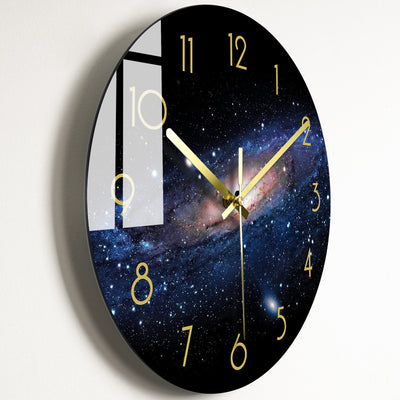 Reloj de Pared Silencioso de Cristal Lujo para Sala de Estar - Image 41