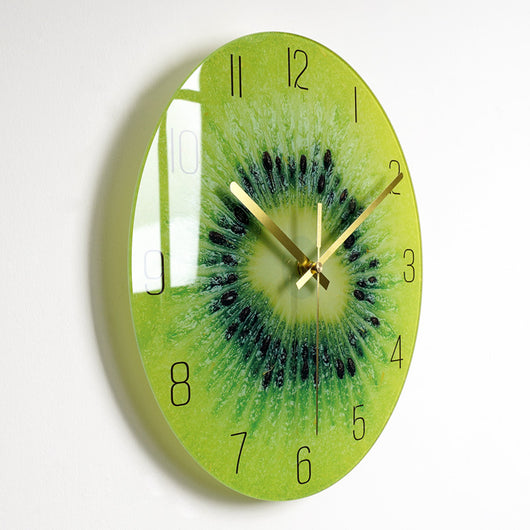 Reloj de Pared Silencioso de Cristal Lujo para Sala de Estar - Image 6