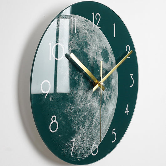 Reloj de Pared Silencioso de Cristal Lujo para Sala de Estar - Image 17