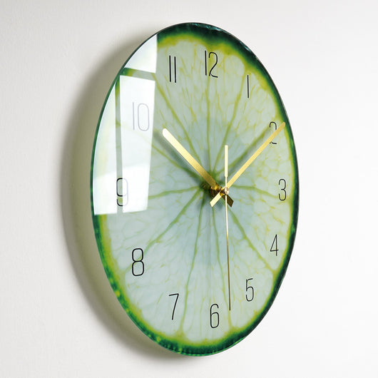 Reloj de Pared Silencioso de Cristal Lujo para Sala de Estar - Image 12
