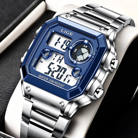 Reloj Inteligente Unisex con Pantalla Luminosa y Múltiples Funciones