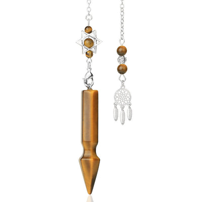 Péndulo de Cristal Natural para Adivinación - Colgante Espiritual Unisex - Image 9