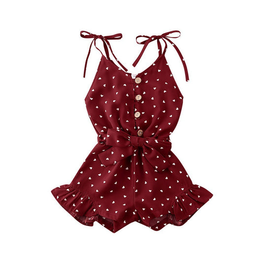 Jumpsuit de Encaje Estampado para Niñas - Image 3