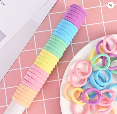 Pack de 100 Cintas Elásticas para Cabello - Accesorios de Moda Versátiles - Image 8