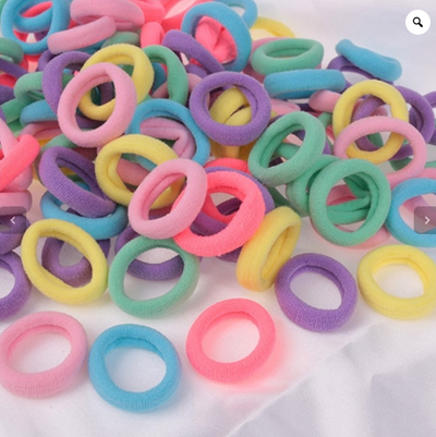 Pack de 100 Cintas Elásticas para Cabello - Accesorios de Moda Versátiles - Image 10