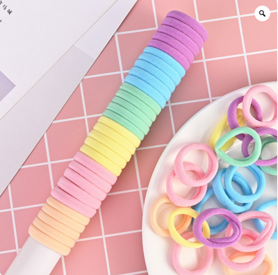 Pack de 100 Cintas Elásticas para Cabello - Accesorios de Moda Versátiles - Image 5