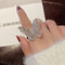 Anillo de Dedo Índice Tendencia Coreana Estilo Frío Net Red