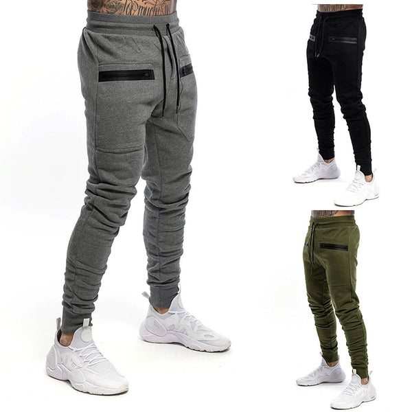 Pantalones Deportivos Casuales con Cintura Elástica