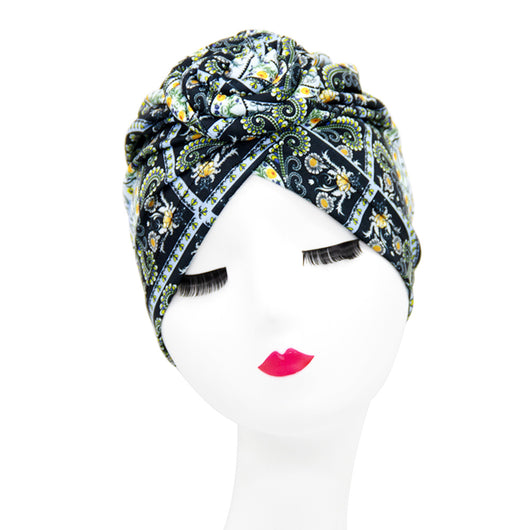 Gorro Turbante Donut con Flor y Diseño Swirl - Estilo Europeo y Americano - Image 30