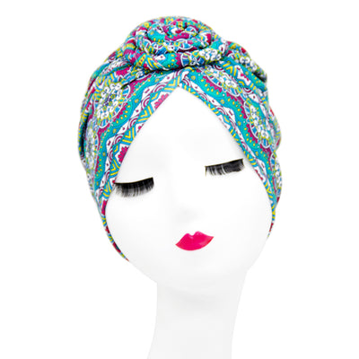 Gorro Turbante Donut con Flor y Diseño Swirl - Estilo Europeo y Americano - Image 31