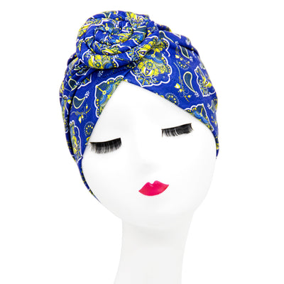 Gorro Turbante Donut con Flor y Diseño Swirl - Estilo Europeo y Americano - Image 28