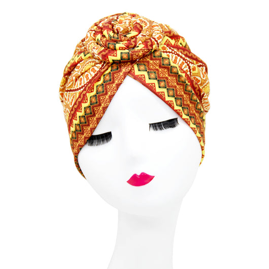 Gorro Turbante Donut con Flor y Diseño Swirl - Estilo Europeo y Americano - Image 27