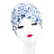 Gorro Turbante Donut con Flor y Diseño Swirl - Estilo Europeo y Americano