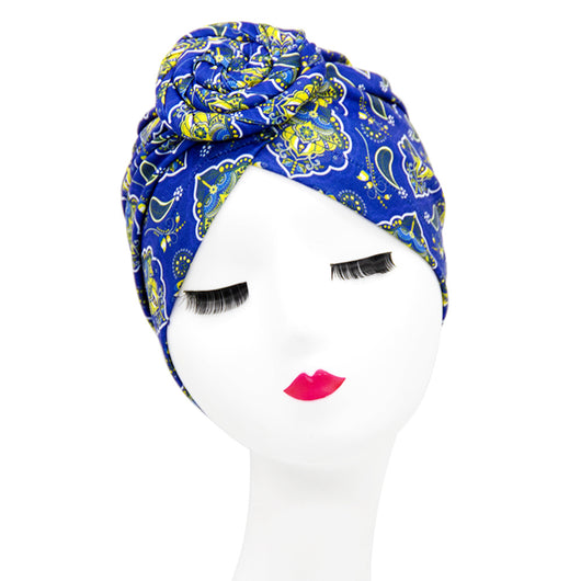 Gorro Turbante Donut con Flor y Diseño Swirl - Estilo Europeo y Americano - Image 8