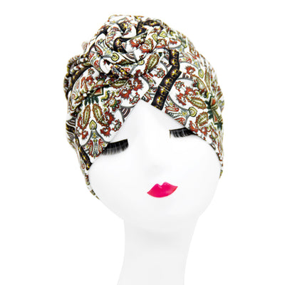 Gorro Turbante Donut con Flor y Diseño Swirl - Estilo Europeo y Americano - Image 20