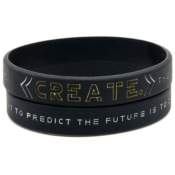 Pulsera Motivacional Sé Tú Mismo, Cambia el Mundo