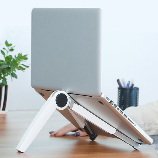Soporte Portátil para Laptop con Altura Ajustable y Diseño Plegable