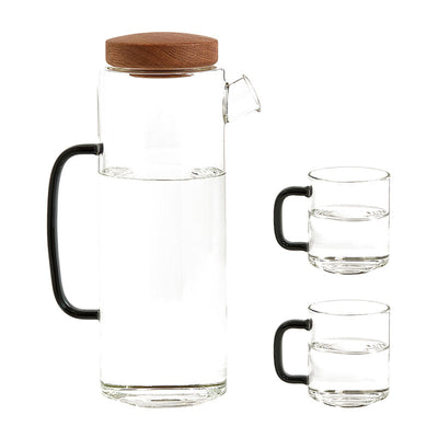 Botella de Agua de Vidrio Borosilicato Nordic 1L - Diseño Minimalista - Image 7