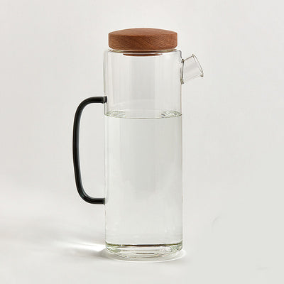 Botella de Agua de Vidrio Borosilicato Nordic 1L - Diseño Minimalista - Image 2